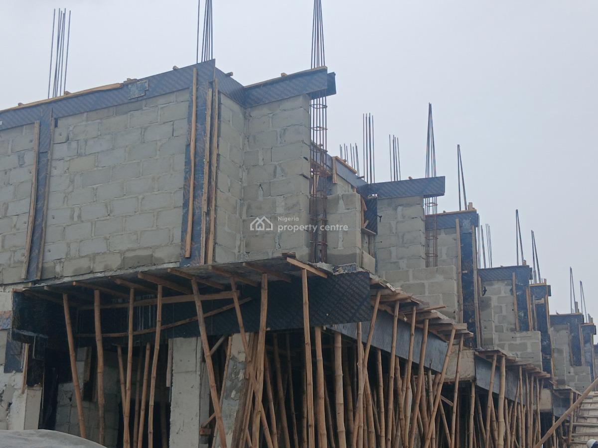 Own 3 Bedroom Terraced Duplex with a Studio Apartment with 50 Million, Proximity to British School, Off Lagos-calabar Coastal Road, Lekki, Lagos, Terraced Duplex for Sale