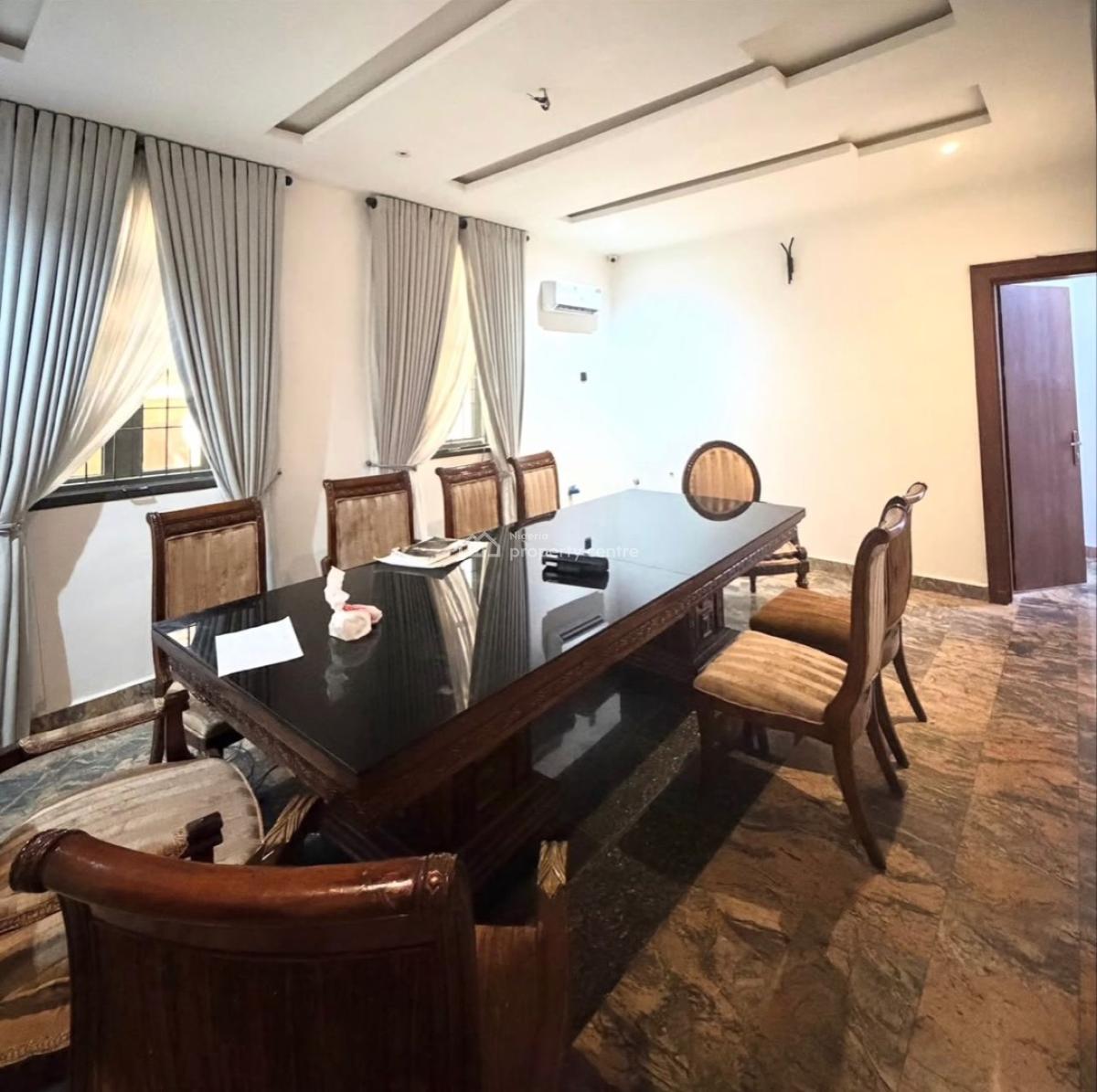 Ultra Luxury 7 Bedroom Mansion,bq,study,office,cctv, Laundry, Serene & Well Secured Neighborhood, Wuse, Abuja, Detached Duplex for Sale