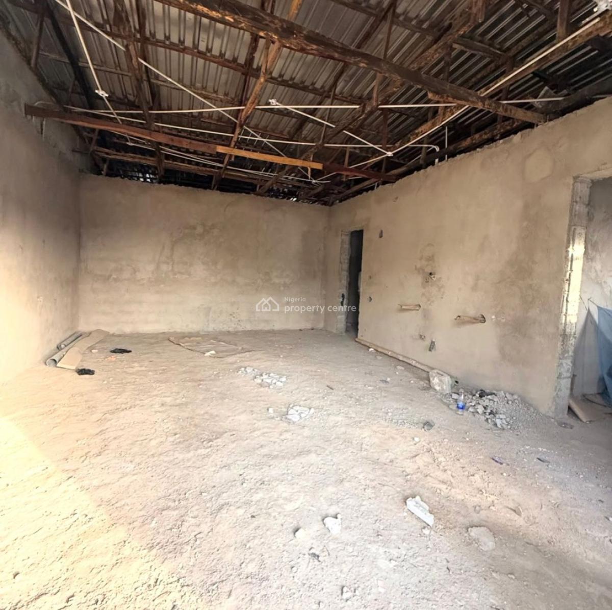 4 Bedroom Solidly Built Semi Finished Terrace Duplex,bq, Secured Axis, Secured Neighborhood, Jahi, Abuja, Terraced Duplex for Sale