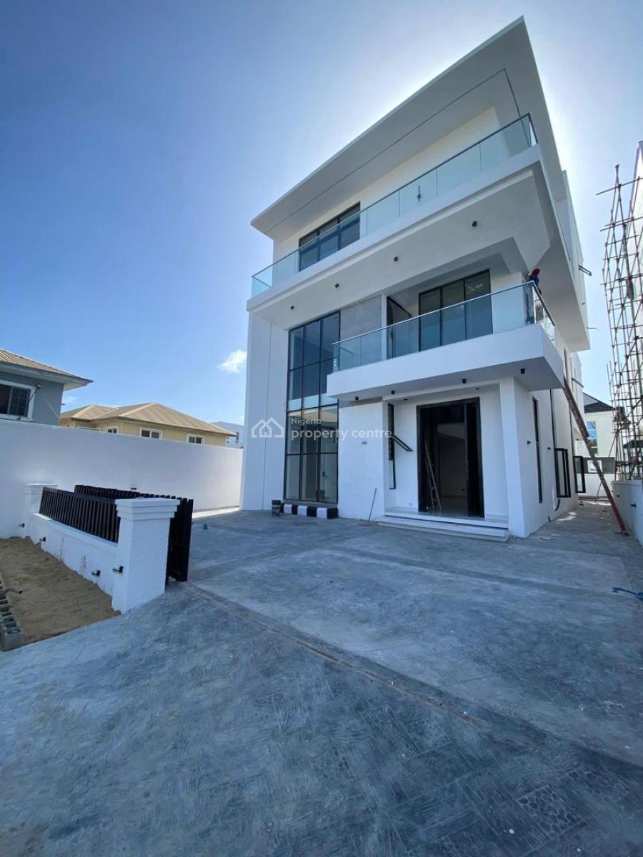 Luxury 5 Bedroom Fully Detached House with Bq, Luxury 5 Bedroom Fully Detached House with Bq in Lekky County, Lekki, Lagos, Detached Duplex for Sale