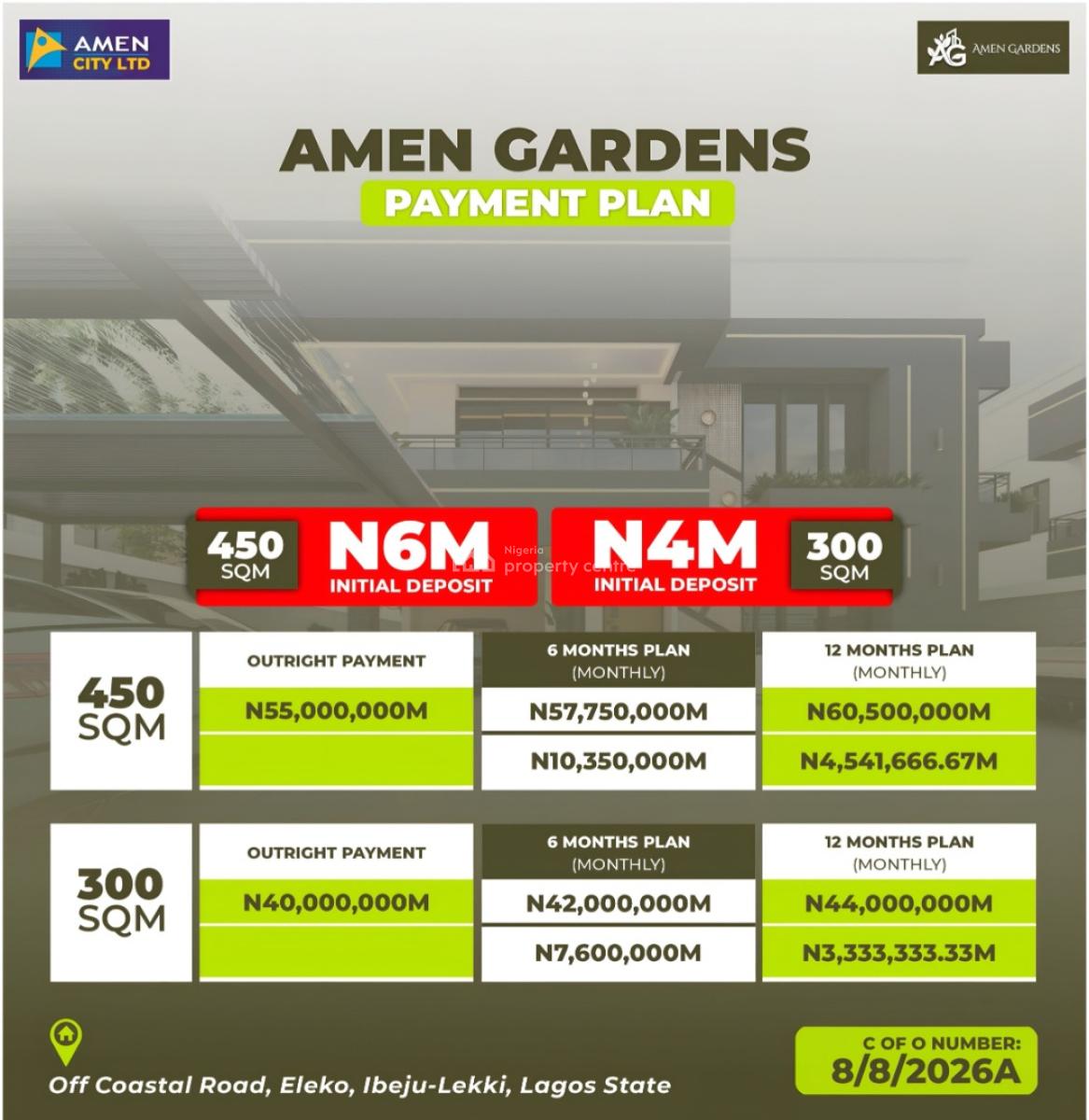 Mixed Used  Land, Eleko Beach Road, Coastal Road, Ibeju Lekki, Lagos, Mixed-use Land for Sale
