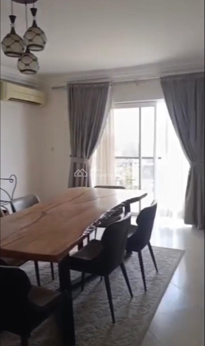 Furnished 3 Bedroom Apartment with Bq and a Study, Main Wuse, Wuse 2, Abuja, Flat / Apartment for Rent