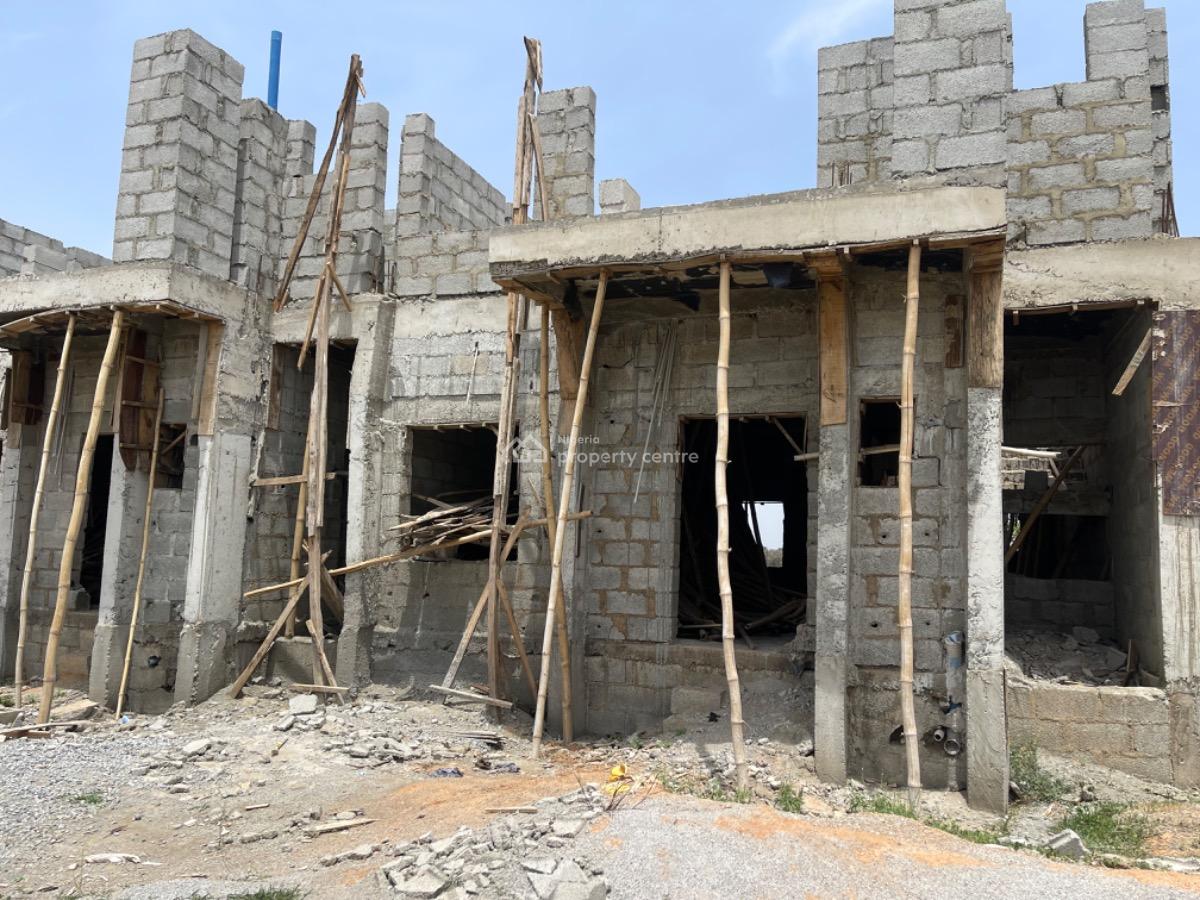 Luxury 4 Bedroom Terraced Duplex with Bq, Opposite Christ Apostlic Church, Dakibiyu, Abuja, Terraced Duplex for Sale