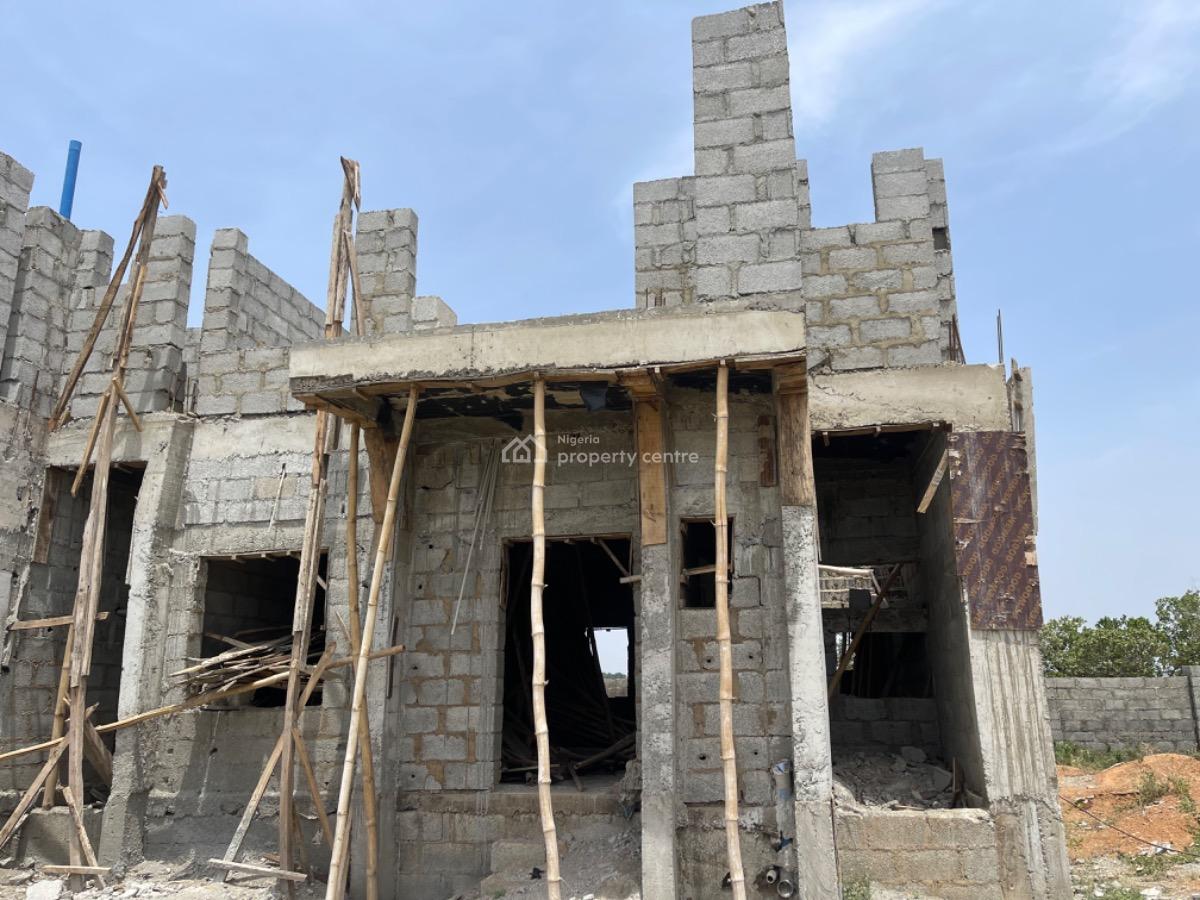 Luxury 4 Bedroom Terraced Duplex with Bq, Opposite Christ Apostlic Church, Dakibiyu, Abuja, Terraced Duplex for Sale