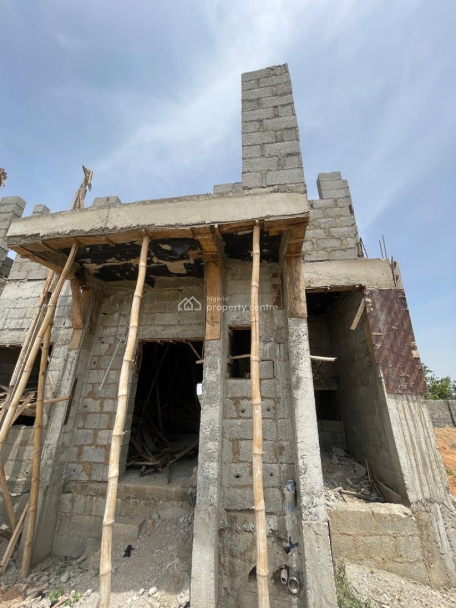 Luxury 4 Bedroom Terraced Duplex with Bq, Opposite Christ Apostlic Church, Dakibiyu, Abuja, Terraced Duplex for Sale
