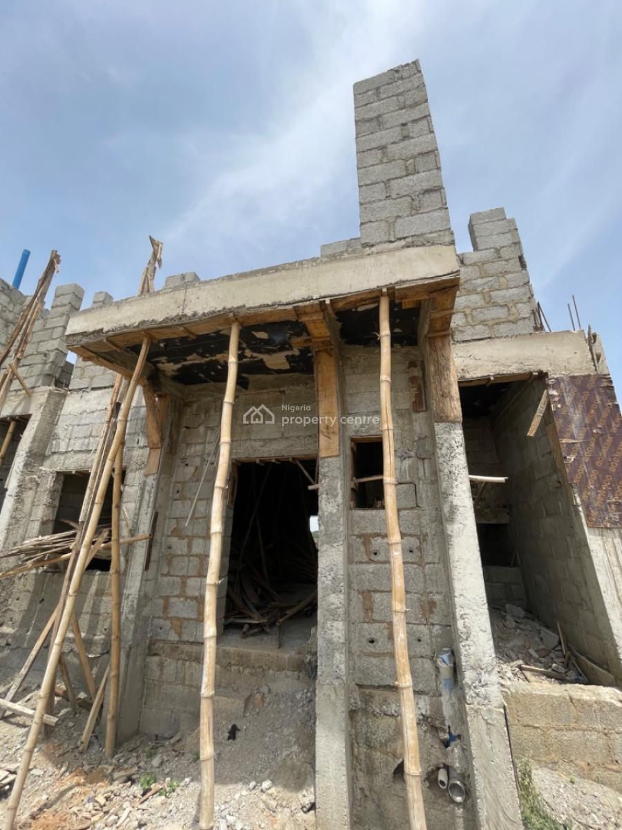 Luxury 4 Bedroom Terraced Duplex with Bq, Opposite Christ Apostlic Church, Dakibiyu, Abuja, Terraced Duplex for Sale