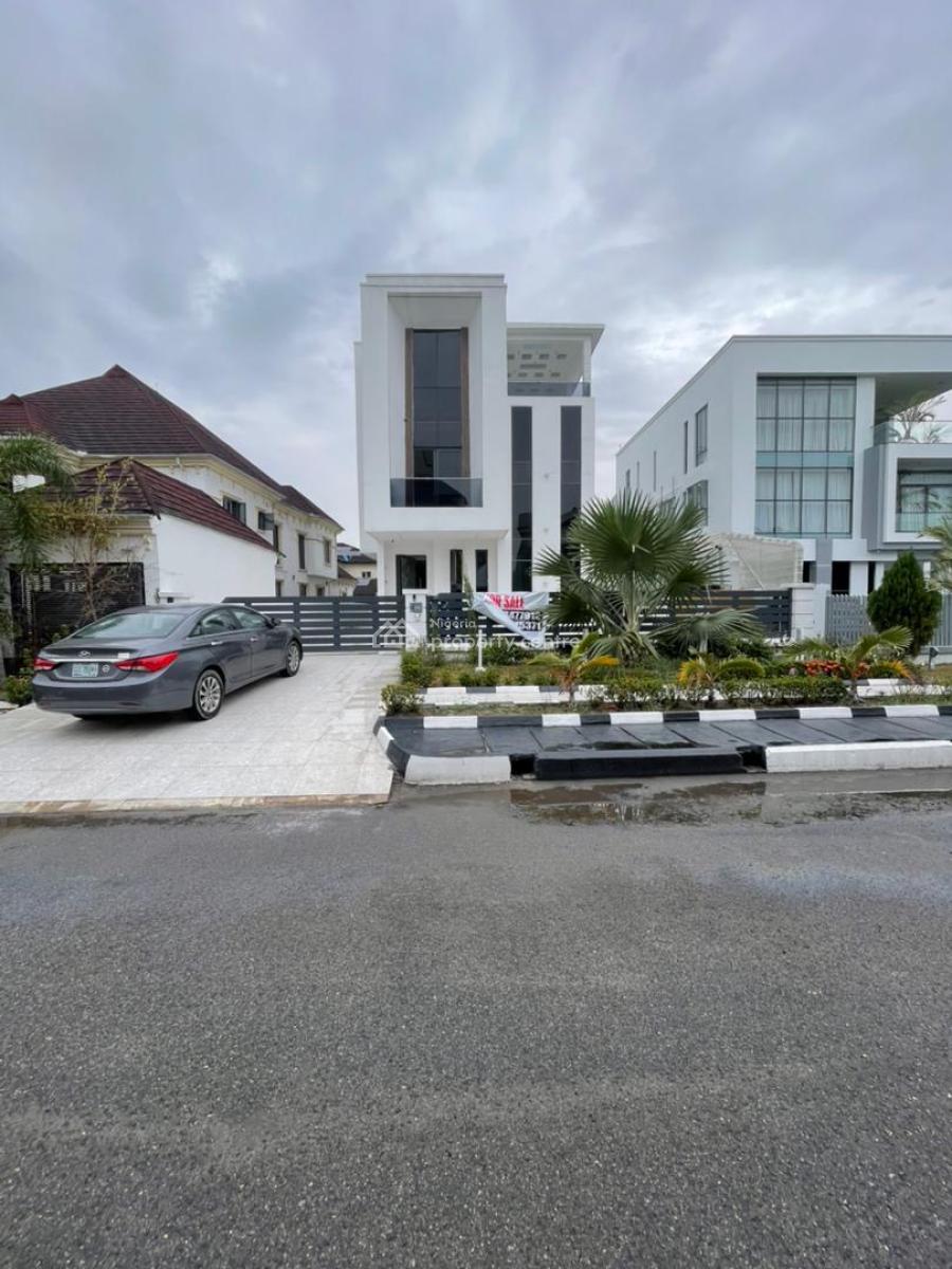 Contemporary 5 Bedroom Fully Detached Duplex, Exclusive Home in a Premium and Calm to Access Estate, Osapa, Lekki, Lagos, Detached Duplex for Sale