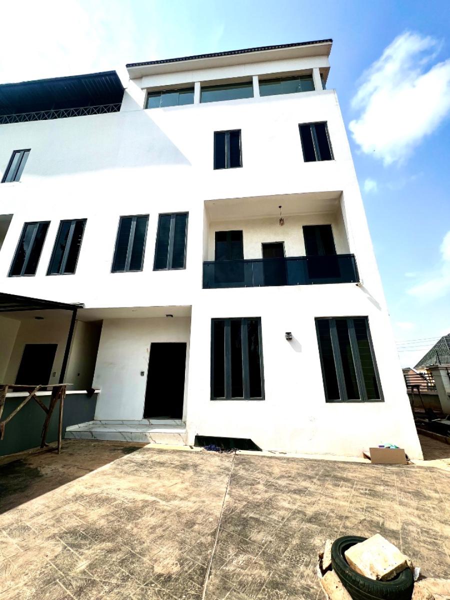 Exquisitely Finished New 5 Bedroom Terraced Duplex with Penthouse, Asokoro District, Abuja, Terraced Duplex for Sale