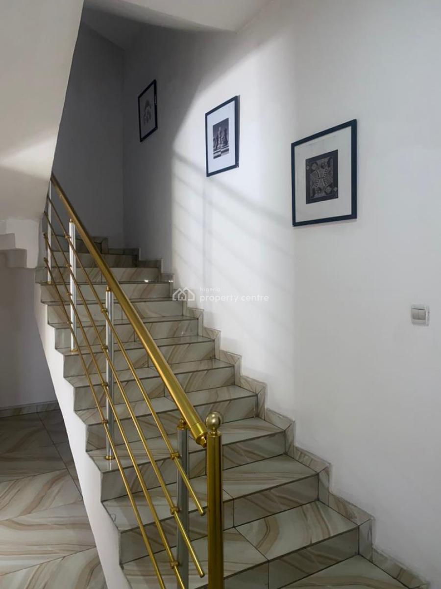 Massive 5 Bedroom Terrace Townhouse with Bq, Chevron Alternative Route, Lekki, Lagos, Terraced Duplex for Rent