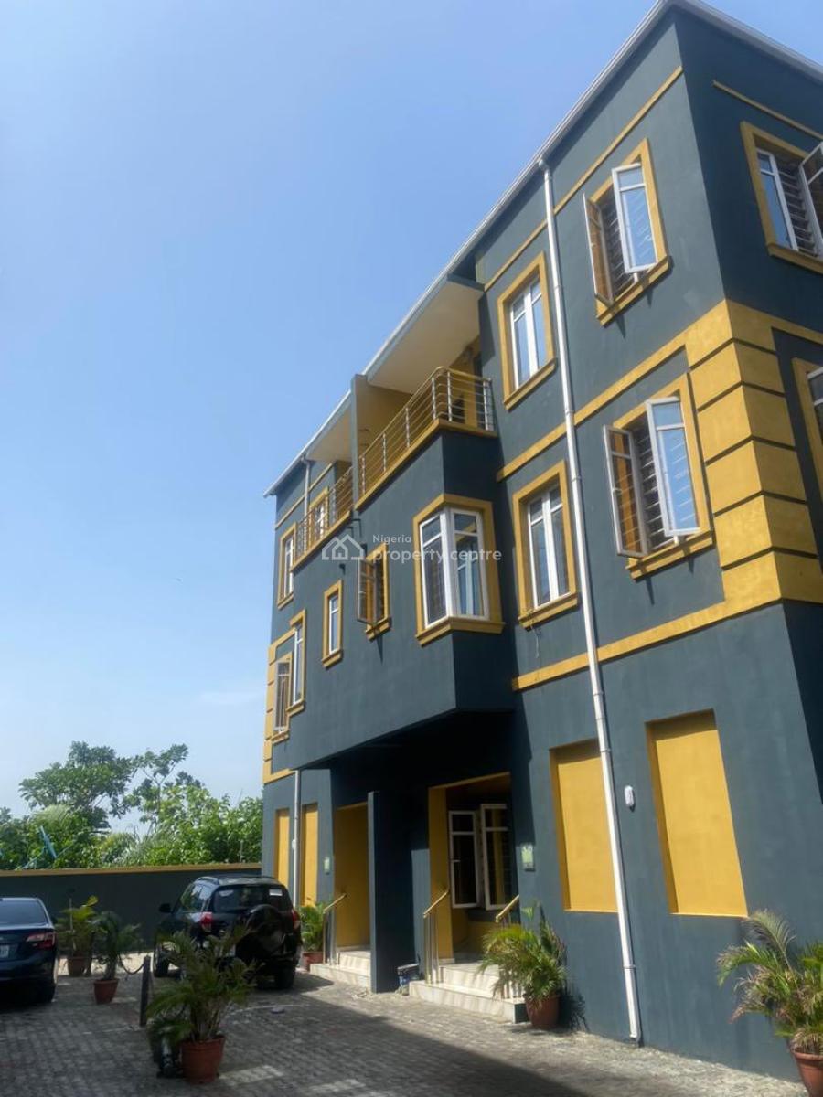 Massive 5 Bedroom Terrace Townhouse with Bq, Chevron Alternative Route, Lekki, Lagos, Terraced Duplex for Rent
