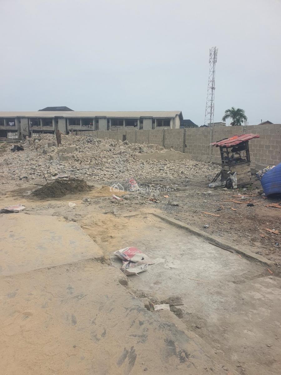 Well Positioned  One & Half Plot of Land, Badore Road, Ajah, Lagos, Commercial Land for Sale