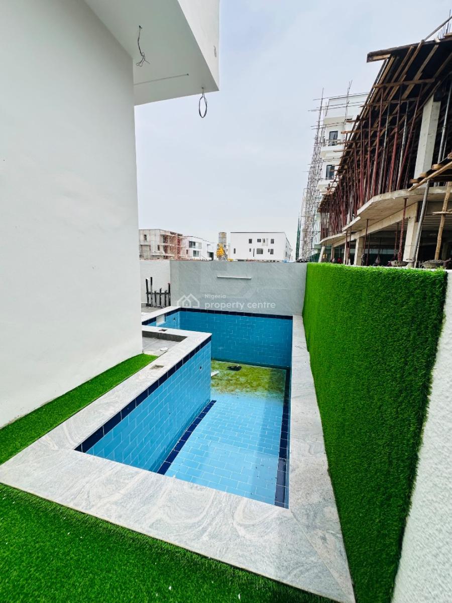 Luxurious 5 Bedroom Semi Detached Duplex with Bq, Pool & Cinema Room, Lekki Phase 1, Lekki, Lagos, Semi-detached Duplex for Sale