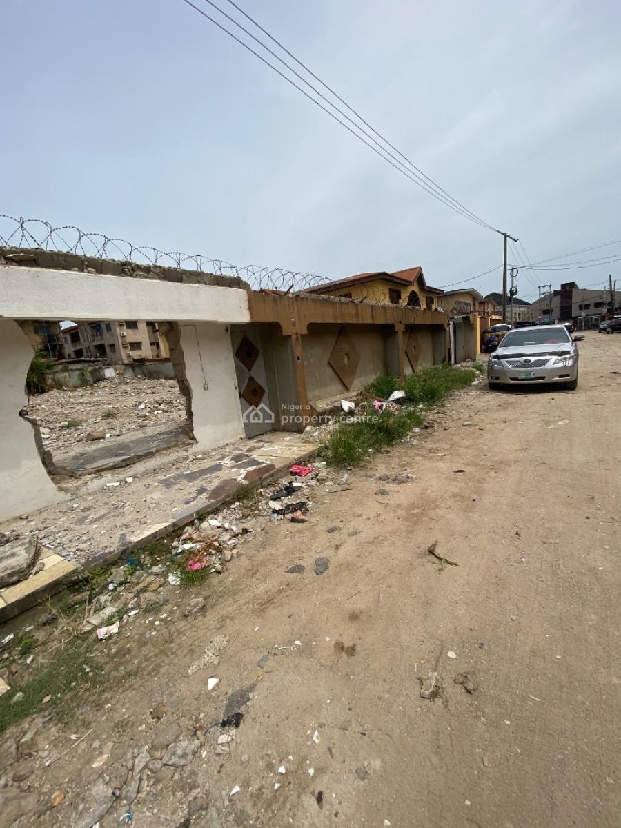 Gated Dry Full Plot of Land with Cofo, Off Bayo Oyewale Street, Ago Palace, Isolo, Lagos, Mixed-use Land for Sale