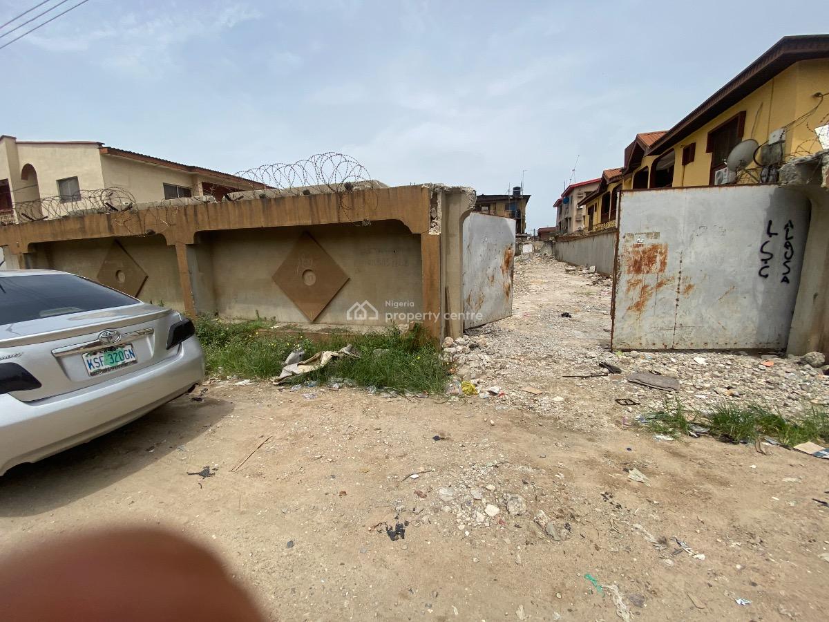 Gated Dry Full Plot of Land with Cofo, Off Bayo Oyewale Street, Ago Palace, Isolo, Lagos, Mixed-use Land for Sale