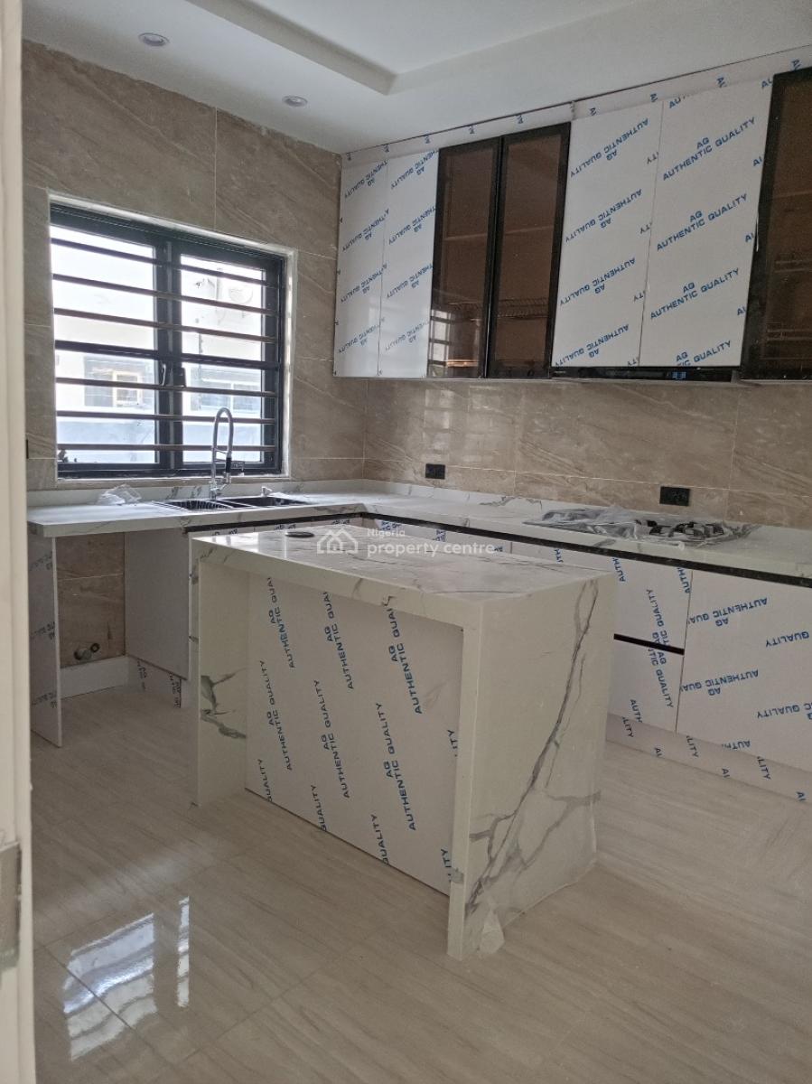 New Luxury 3 Bedroom Terrace with Bq Swimming Pool Secured Estate, Lekki Phase 1, Lekki, Lagos, Terraced Duplex for Sale