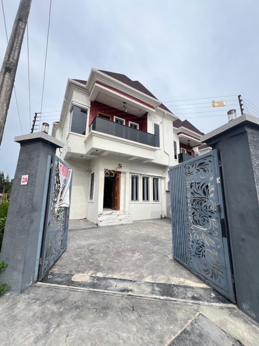 4 Bedroom Semi Detached Duplex with Bq, Ikota, Lekki, Lagos, Semi-detached Duplex for Sale