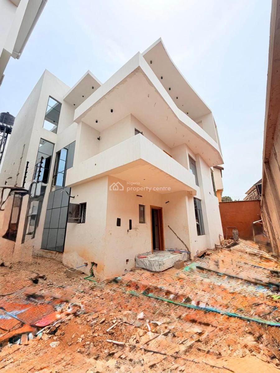 Newly Built 5  Bedroom Fully Detached Duplex with a Room Bq, Omole Phase 2, Ikeja, Lagos, House for Sale