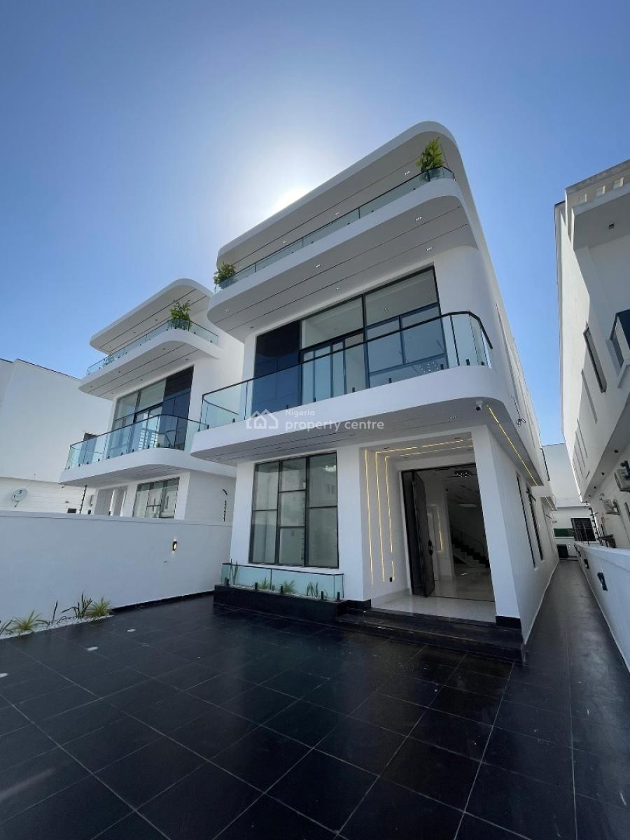 Premium Comfort 5 Bedroom Fully Detached Duplex with Pool & Bq, Lekki, Lagos, Detached Duplex for Sale