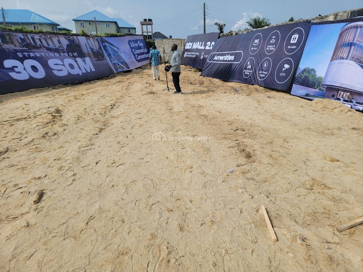 Secure That Commercial Space in a Fast Booming Area, Gidi Mall, Sangotedo, Ajah, Lagos, Plaza / Complex / Mall for Sale