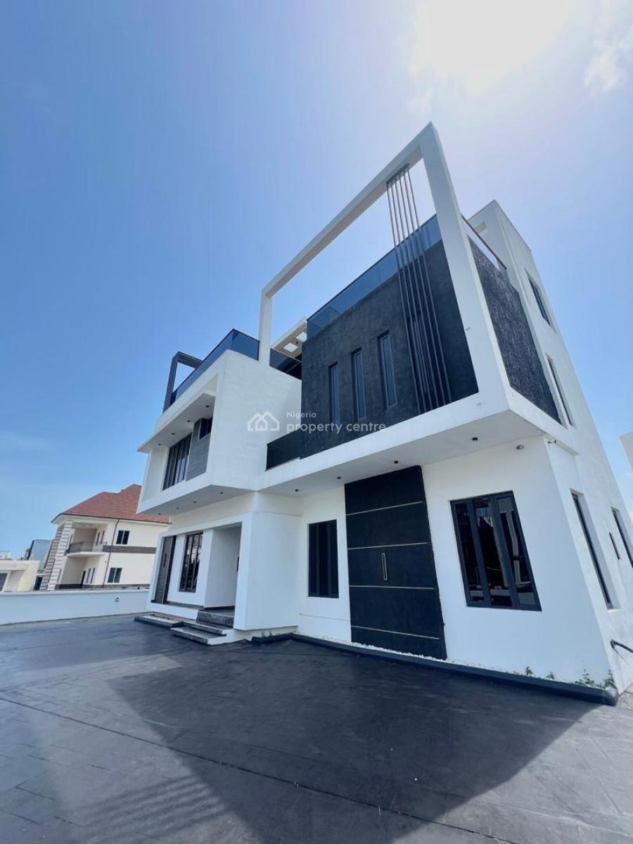 Ultra-luxury and Spacious 6-bedroom Fully Detached House, Exclusive Home in a Premium and Calm to Access Estate, Osapa, Lekki, Lagos, Detached Duplex for Sale
