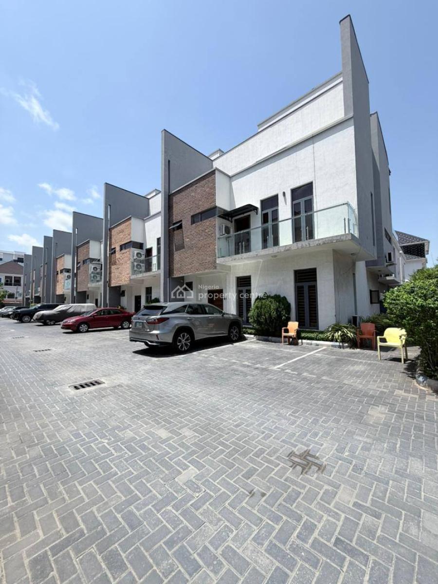 4 Bedroom Terraced Duplex+bq, Ikate, Lekki, Lagos, Terraced Duplex for Rent