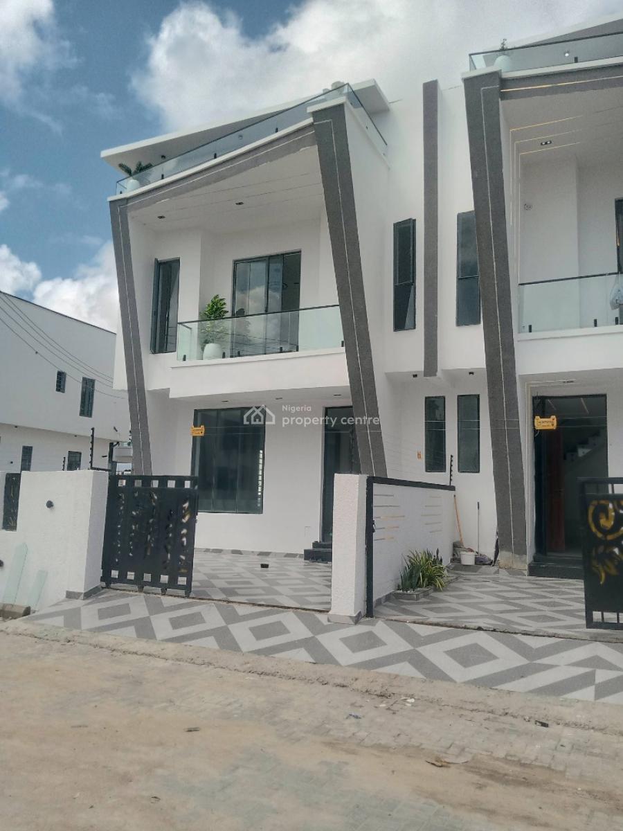 Luxury 4 Bedroom Semi Detached Duplex with Bq, Ajah, Lagos, Semi-detached Duplex for Sale