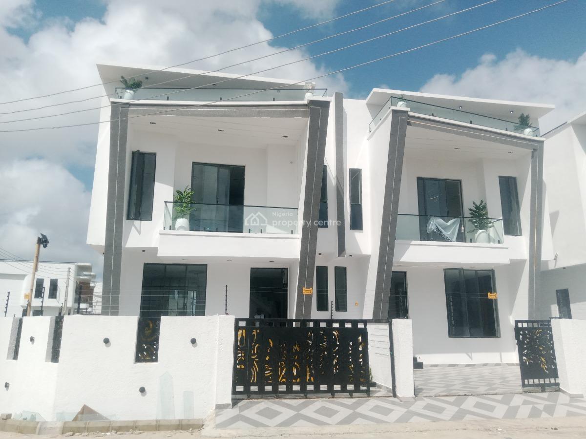 Luxury 4 Bedroom Semi Detached Duplex with Bq, Ajah, Lagos, Semi-detached Duplex for Sale