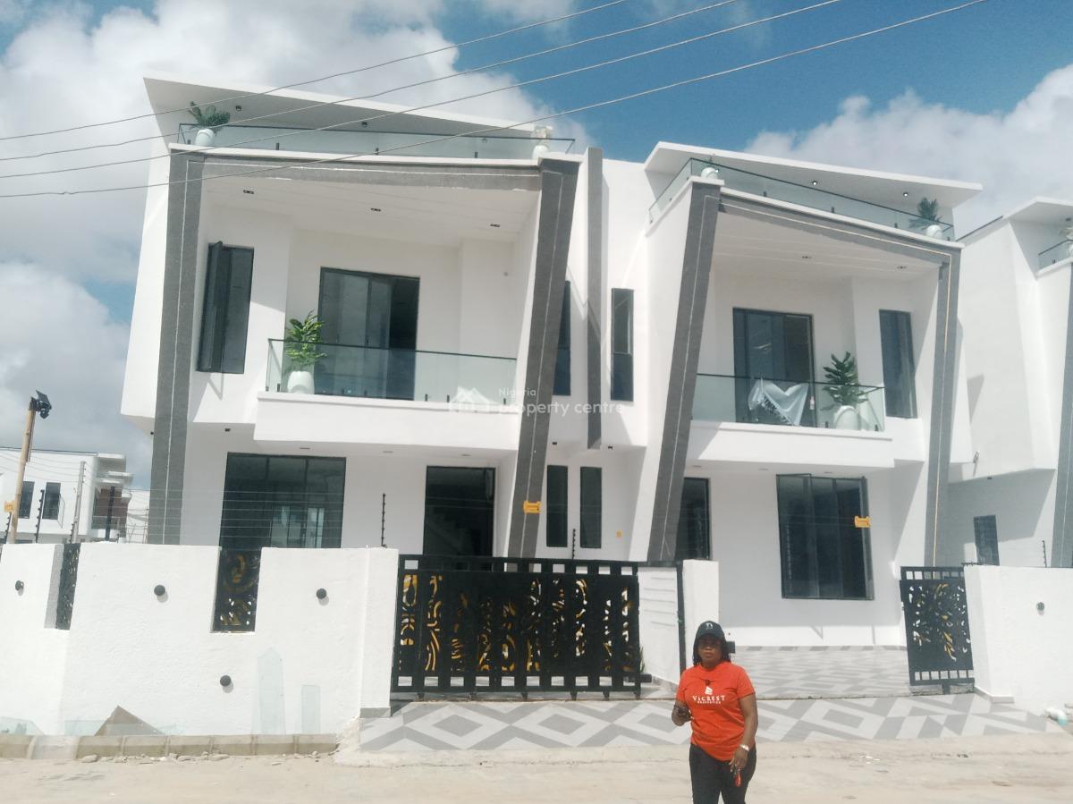 Luxury 4 Bedroom Semi Detached Duplex with Bq, Ajah, Lagos, Semi-detached Duplex for Sale