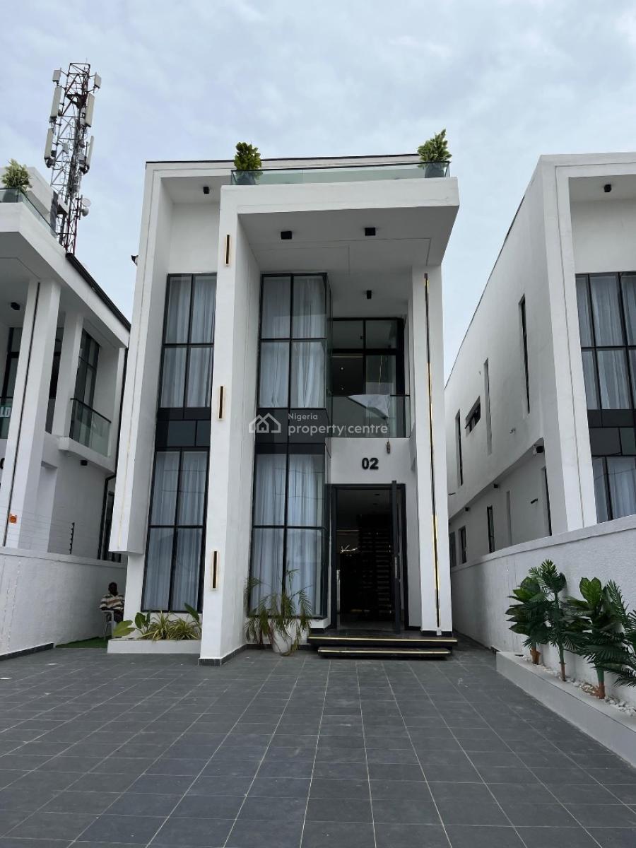 5 Bedroom Fully Detached Duplex with Pool & Bq, Ikota, Lekki, Lagos, Detached Duplex for Sale