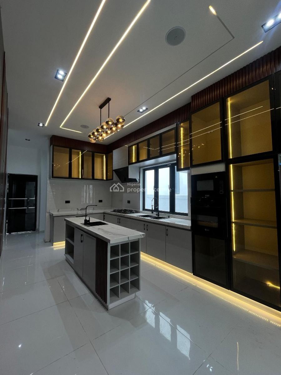5 Bedroom Fully Detached Duplex with Pool & Bq, Ikota, Lekki, Lagos, Detached Duplex for Sale