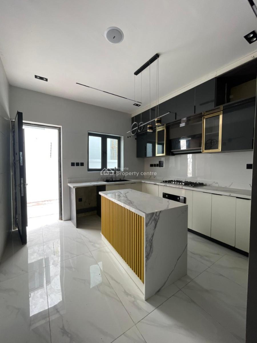 4 Bedroom Semi Detached Duplex with Bq in a Well Secured Estate., Ikate, Lekki, Lagos, Semi-detached Duplex for Sale