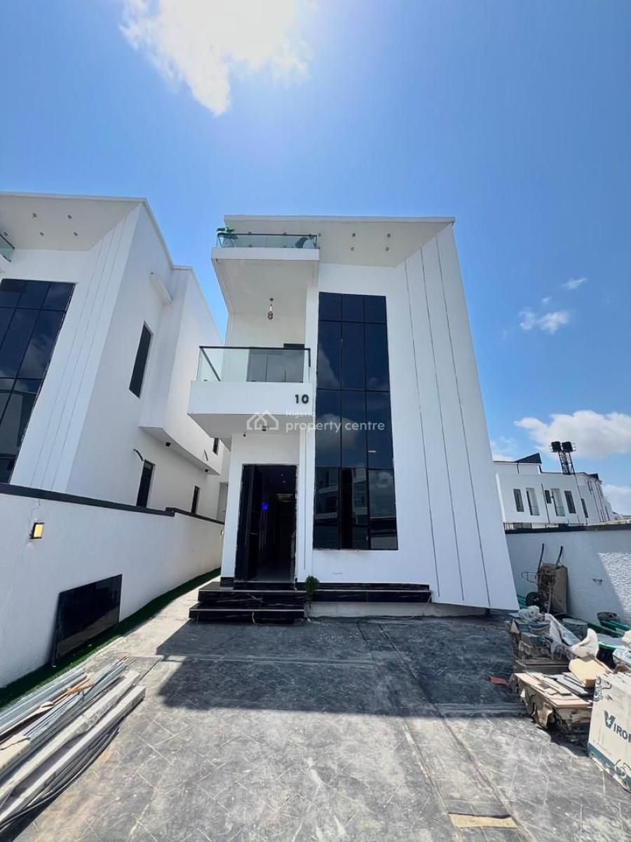 Luxury 5 Bedroom Detached Duplex with a Swimming Pool & Bq, Chevron, Lekki, Lagos, Detached Duplex for Sale
