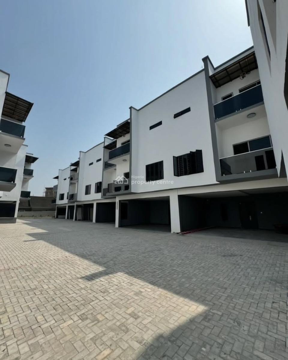 Newly Built 4 Bedroom Terrace Duplex, Off Abacha Road, Gra Phase 3, Port Harcourt, Rivers, Terraced Duplex for Sale