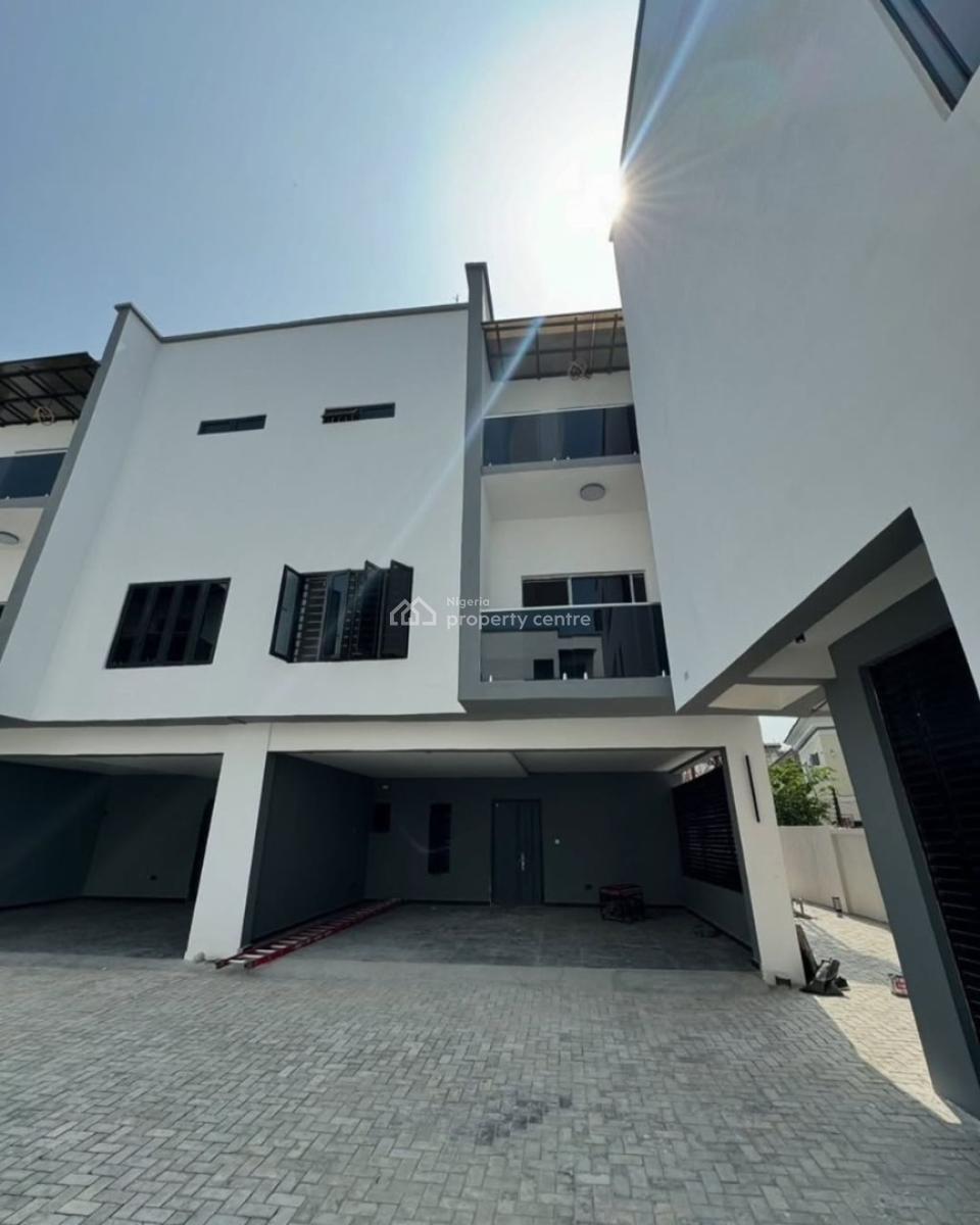 Newly Built 4 Bedroom Terrace Duplex, Off Abacha Road, Gra Phase 3, Port Harcourt, Rivers, Terraced Duplex for Sale