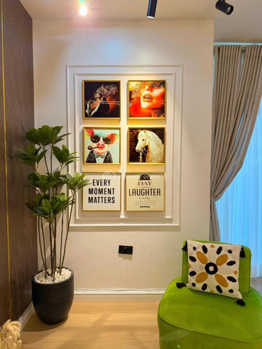Cute 1 Bed with Pool,ps5,cctv,balcony, Freedom Way, Lekki Phase 1, Lekki, Lagos, Flat / Apartment Short Let