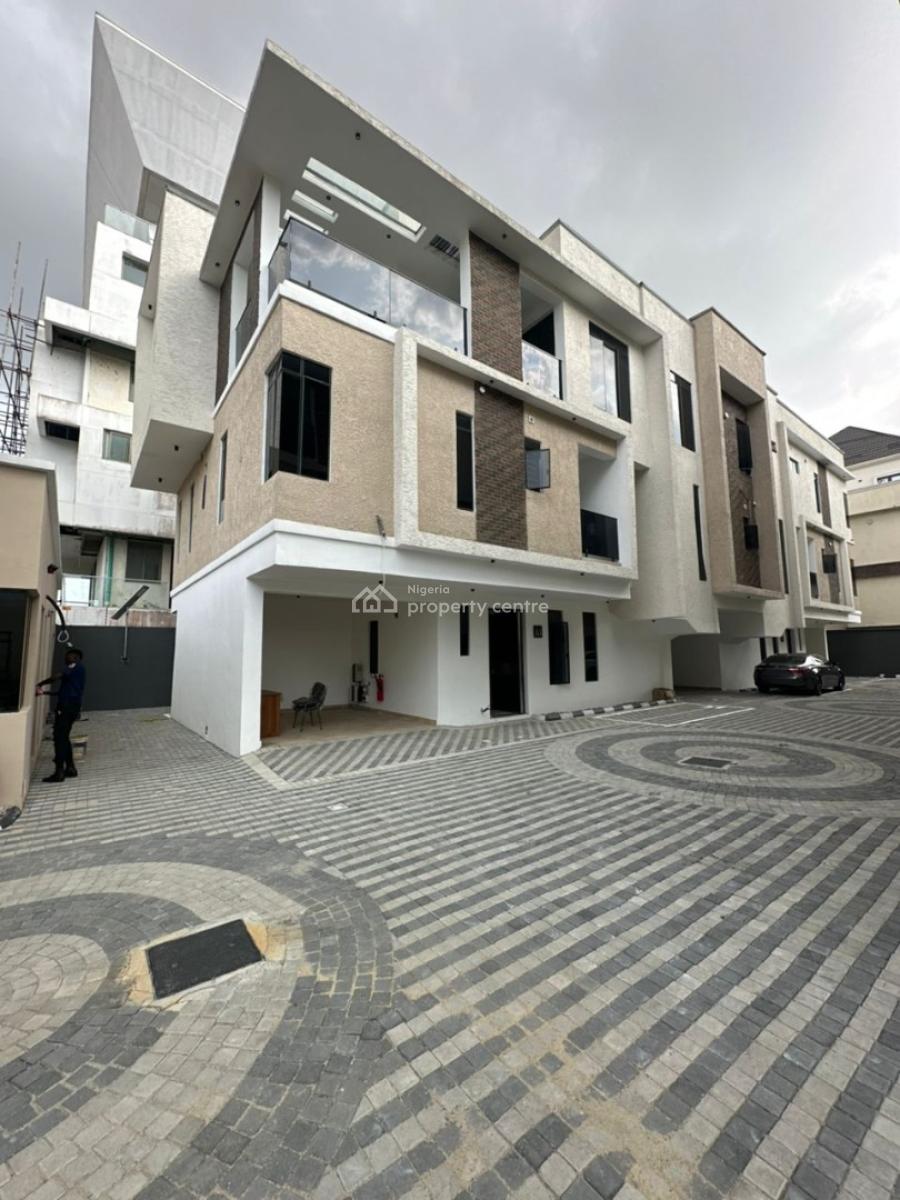 Fully Smart 4 Bedroom Terrace, Lekki Phase 1, Lekki, Lagos, Terraced Duplex for Sale