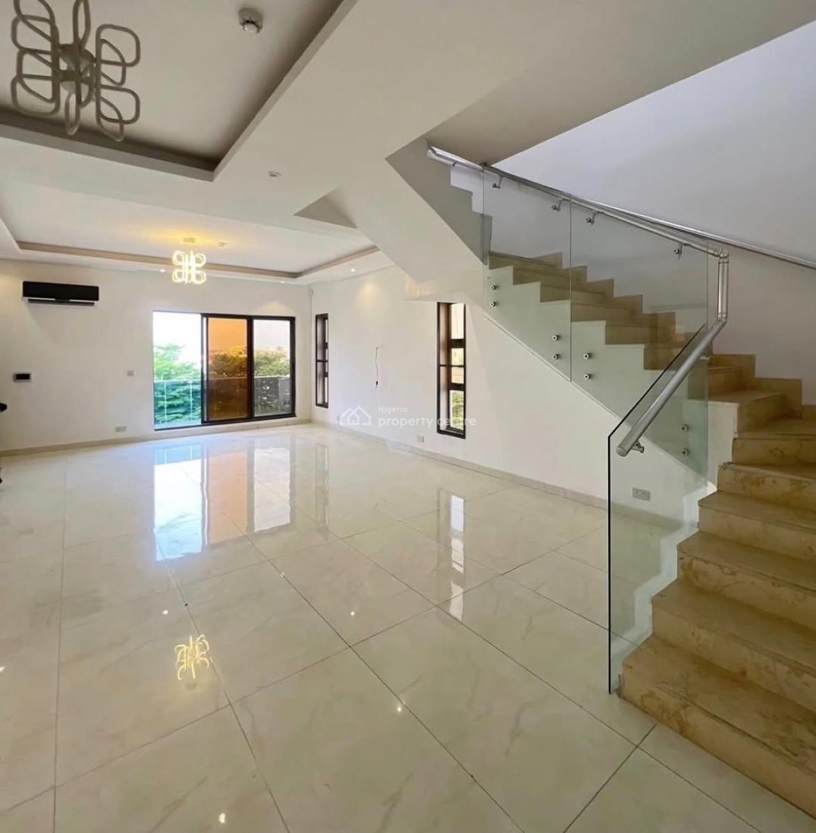 Fully Service 4bedroom Maisonnette Apartment with Bq, Banana Island, Banana Island, Ikoyi, Lagos, House for Rent