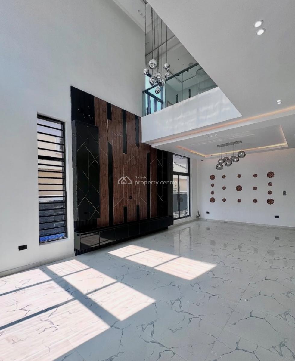 Contemporary 5 Bedroom Fully Detached Slpool with Cinema, Rooftop, Lekky County Homes, Ikota, Lekki, Lagos, Detached Duplex for Sale