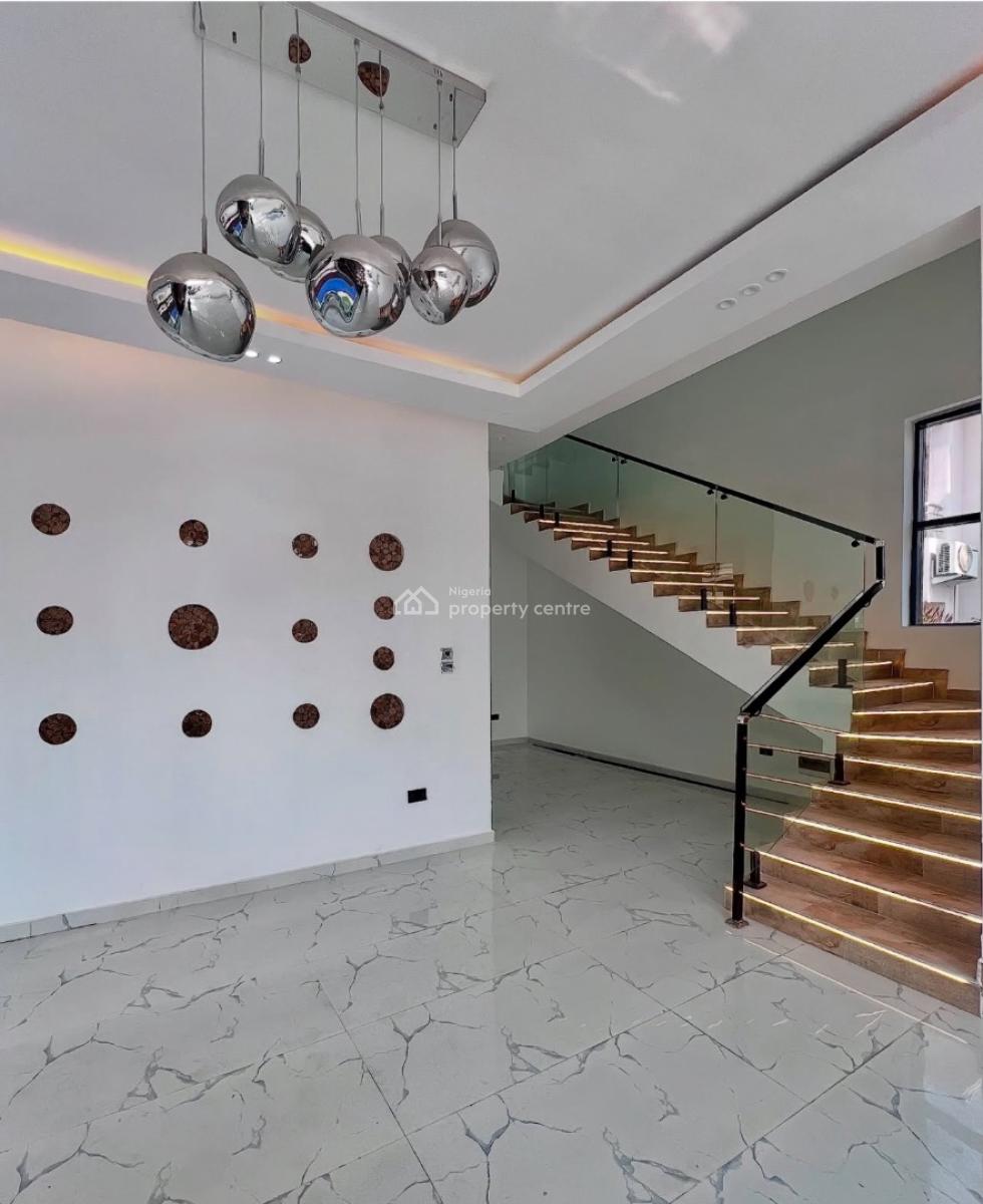 Contemporary 5 Bedroom Fully Detached Slpool with Cinema, Rooftop, Lekky County Homes, Ikota, Lekki, Lagos, Detached Duplex for Sale