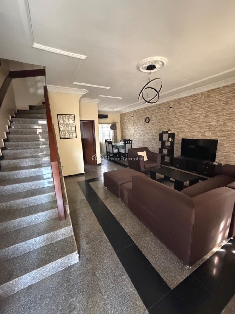 Furnished and Serviced Two Bedroom Terrace Duplex, Ajisafe Street, Ikeja Gra, Ikeja, Lagos, Terraced Duplex for Rent