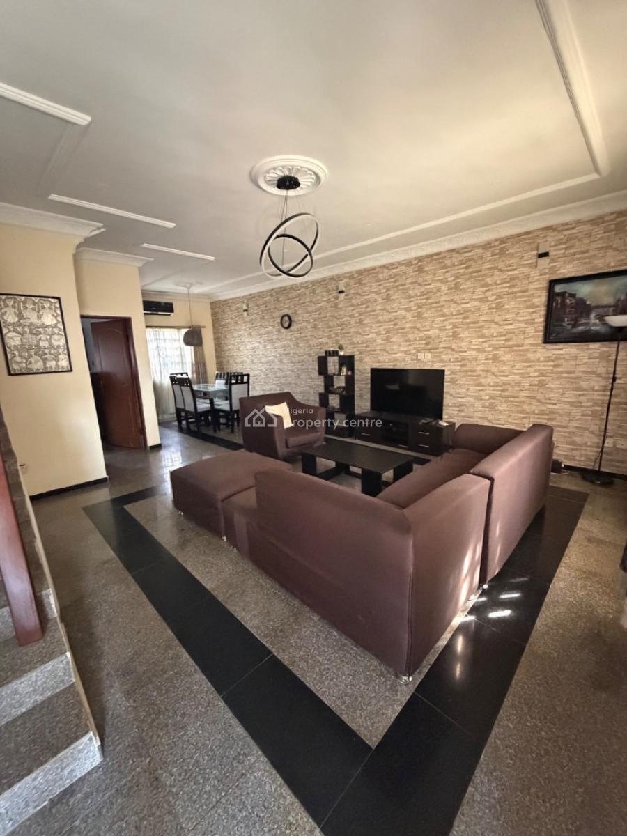 Furnished and Serviced Two Bedroom Terrace Duplex, Ajisafe Street, Ikeja Gra, Ikeja, Lagos, Terraced Duplex for Rent
