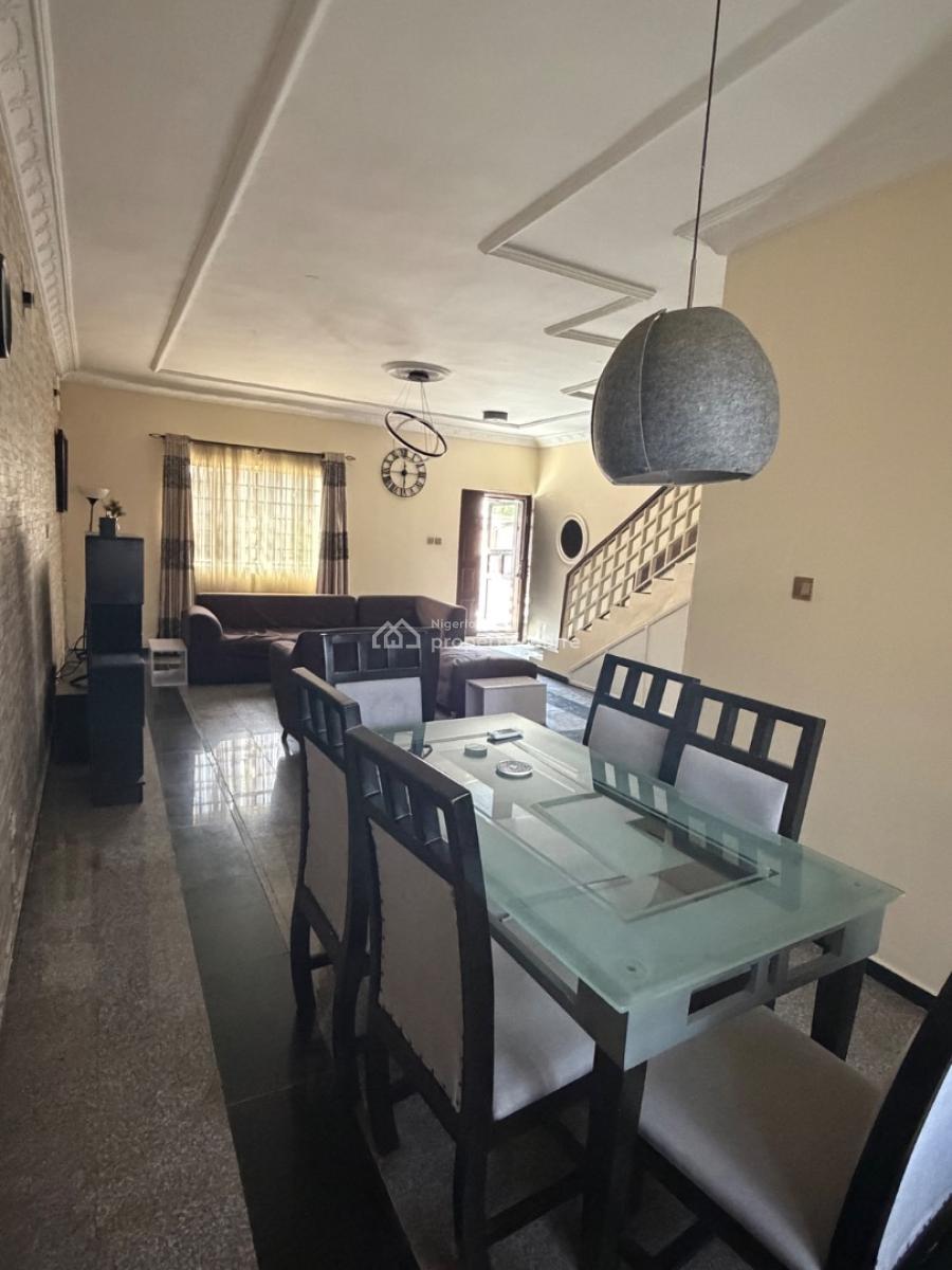 Furnished and Serviced Two Bedroom Terrace Duplex, Ajisafe Street, Ikeja Gra, Ikeja, Lagos, Terraced Duplex for Rent