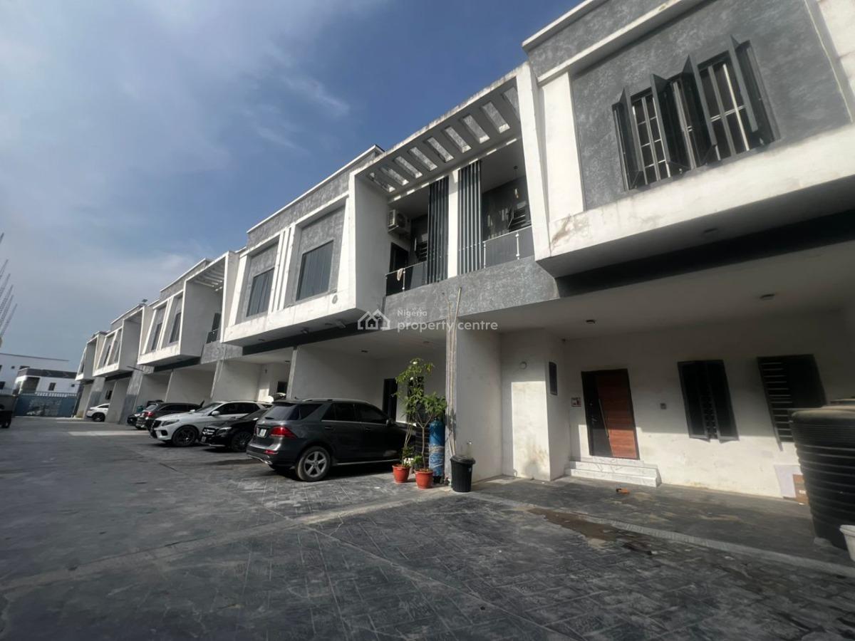 Newly Renovated 4 Bedroom Terrace House in a Secure Environment, Ologolo, Lekki, Lagos, Terraced Duplex for Rent