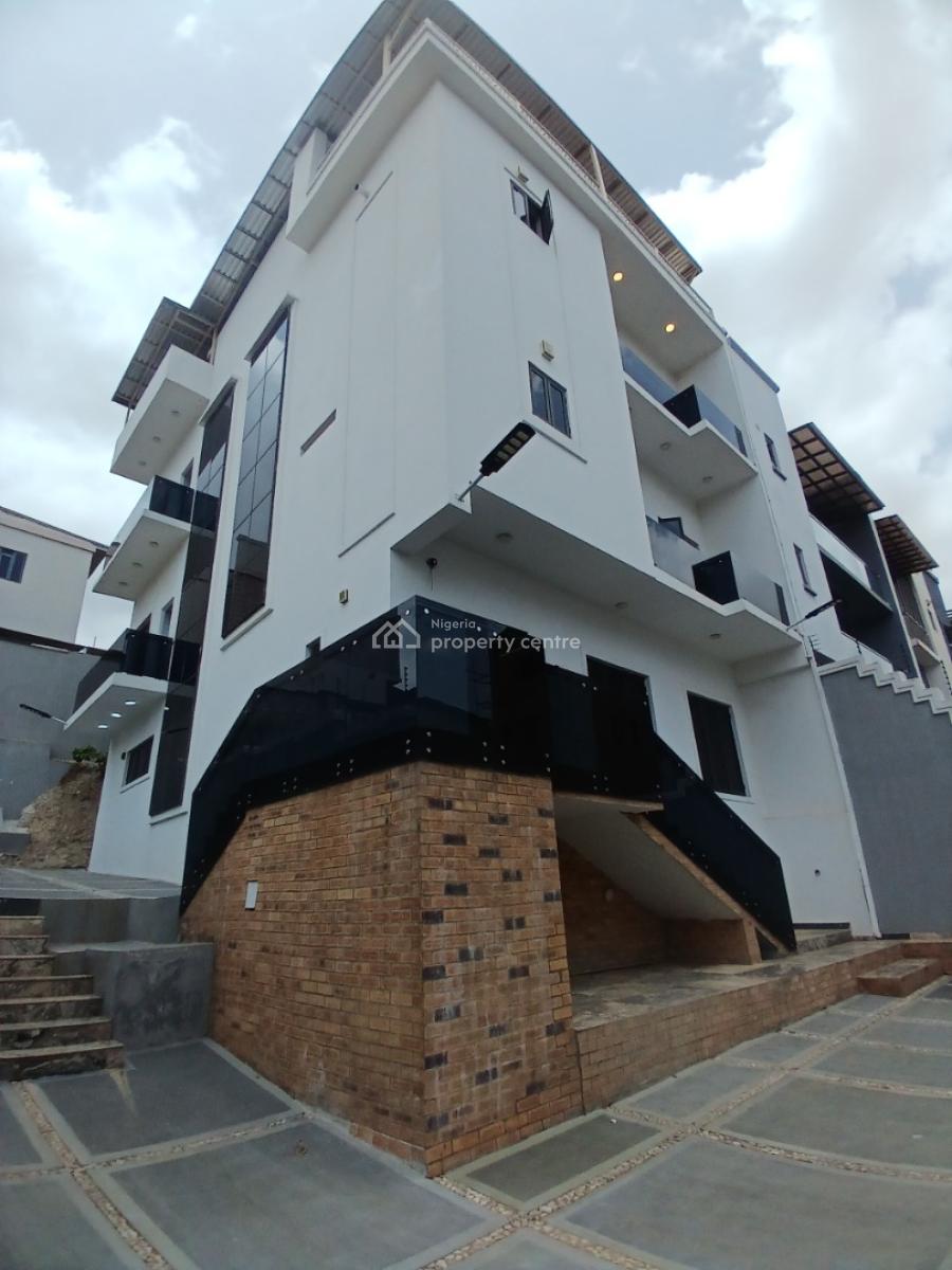 Brand New 4 Bedroom Detached Duplex with  2room Bq, with a  Elevator, Guzape Abuja Diplomatic Zone, Guzape District, Abuja, Detached Duplex for Sale