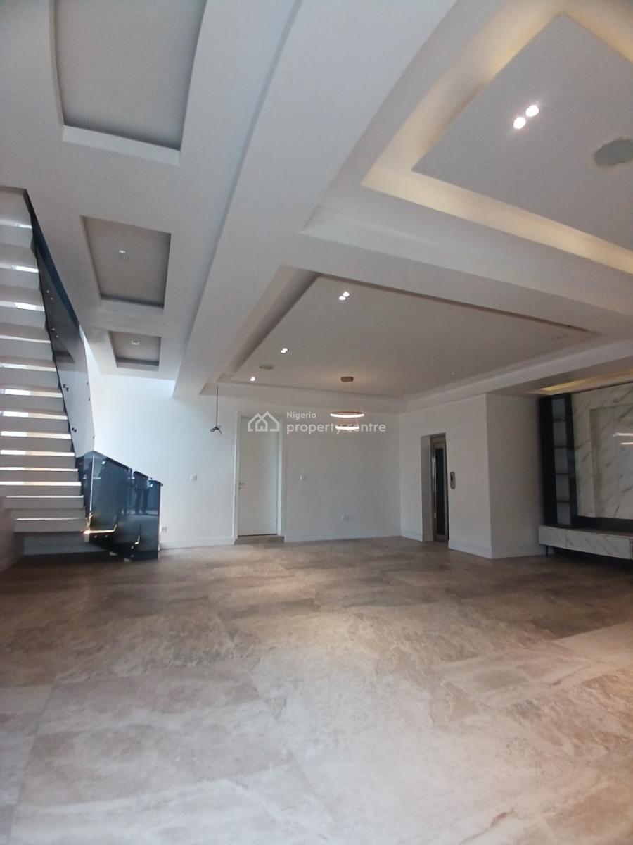 Brand New 4 Bedroom Detached Duplex with  2room Bq, with a  Elevator, Guzape Abuja Diplomatic Zone, Guzape District, Abuja, Detached Duplex for Sale
