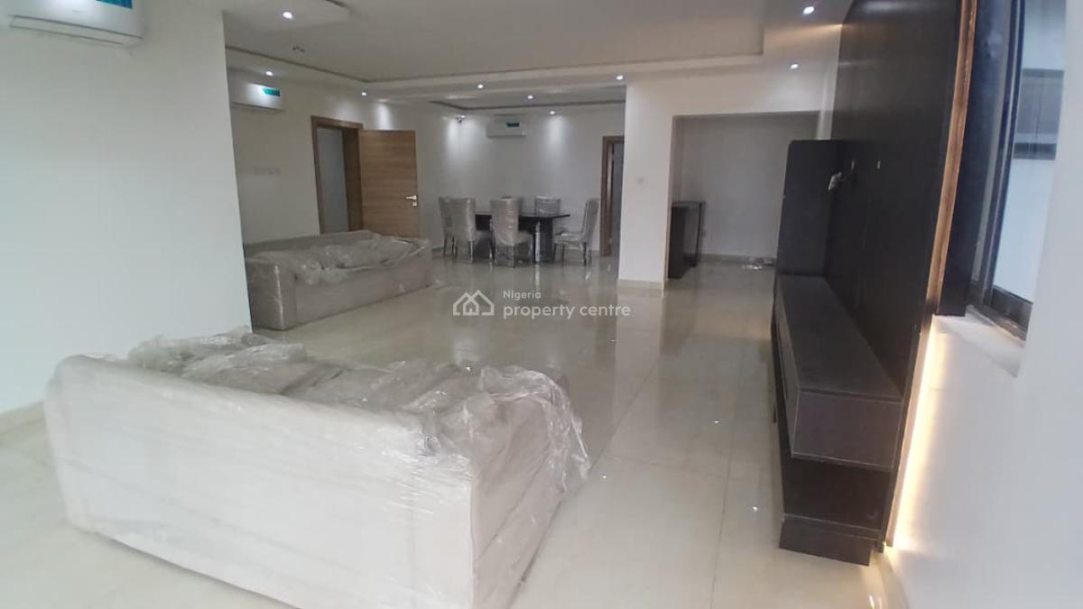 Partially Furnished 3 Bedroom Flat on The 5th Floor, Off Oba Adeyinka Oyekan Avenue, Ikoyi, Lagos, Flat / Apartment for Sale