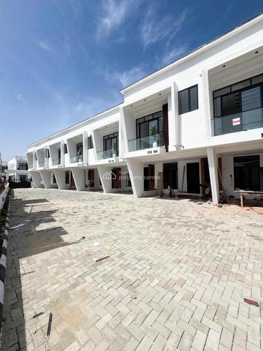 Lovely 4 Bedroom Terrace Duplex with Swimming Pool and Bq, Ikota, Ikota, Lekki, Lagos, Terraced Duplex for Sale