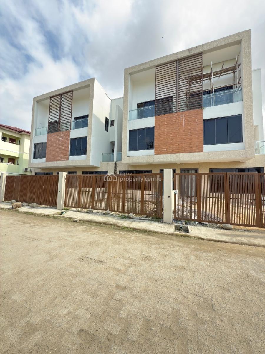 Exquisite Newly Built 4 Bedroom Terrace Duplex with Bq, Ikate, Lekki, Lagos, Semi-detached Duplex for Rent