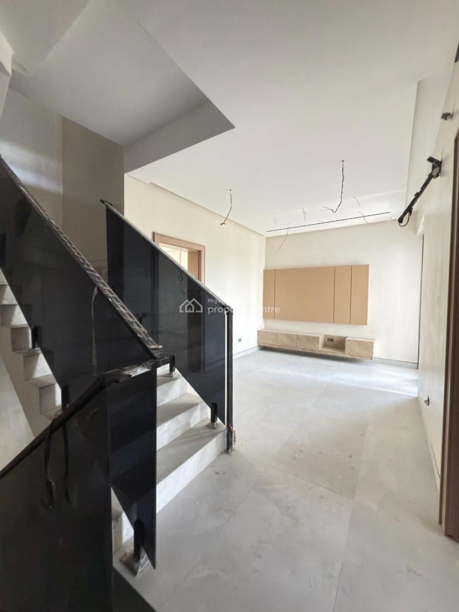 Exquisite Newly Built 4 Bedroom Terrace Duplex with Bq, Ikate, Lekki, Lagos, Semi-detached Duplex for Rent