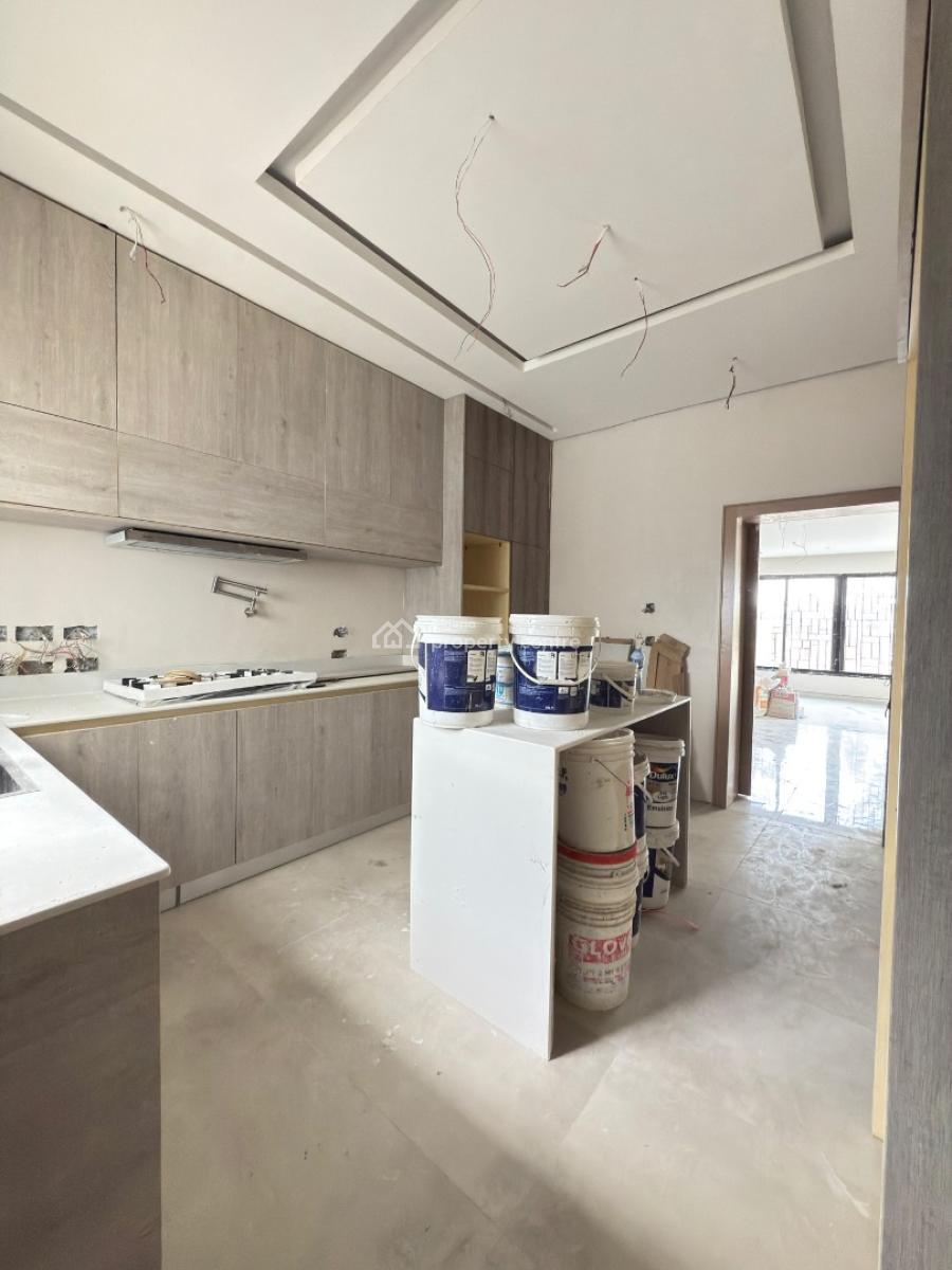 Exquisite Newly Built 4 Bedroom Terrace Duplex with Bq, Ikate, Lekki, Lagos, Semi-detached Duplex for Rent